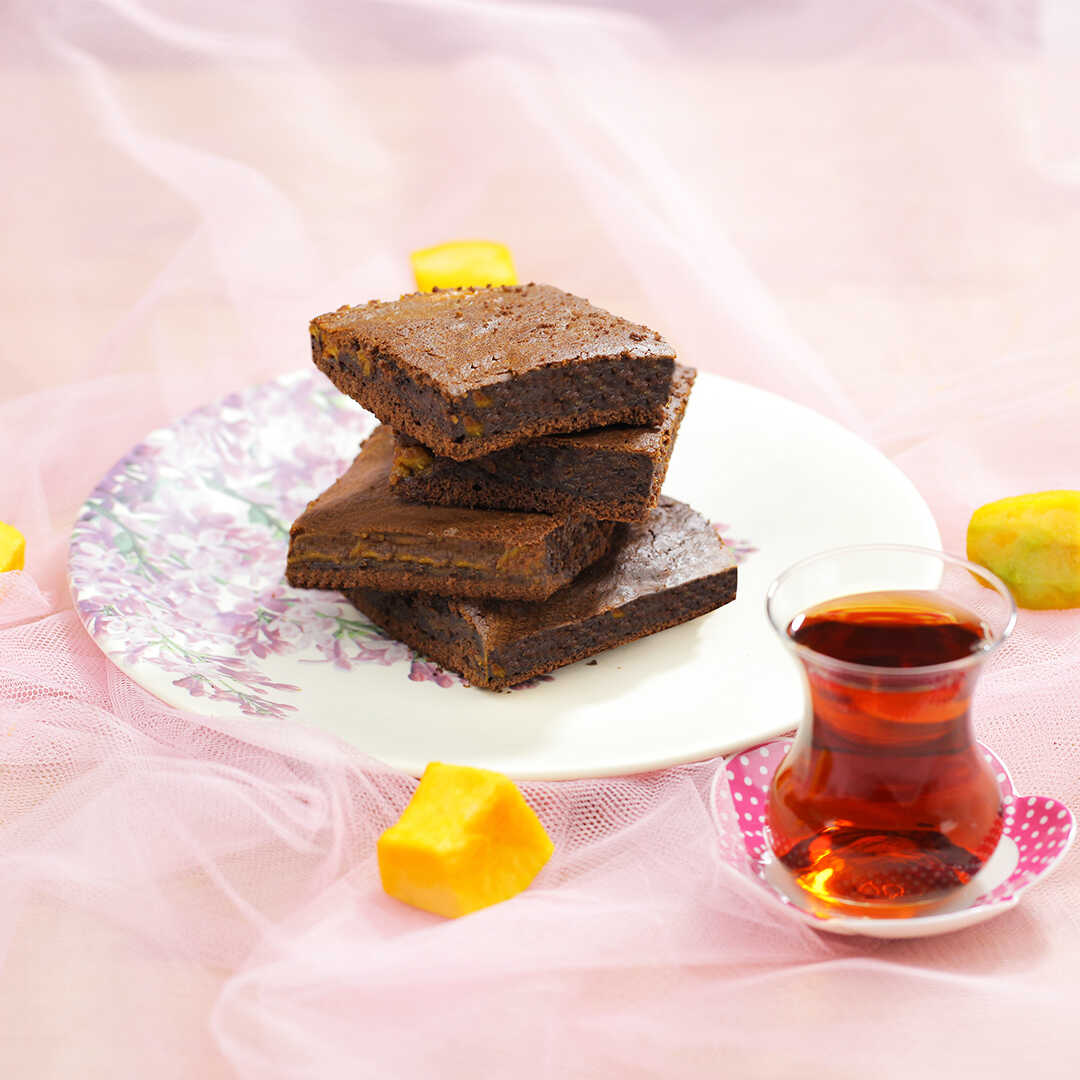 Bal Kabaklı Çikolatalı Browni resmi