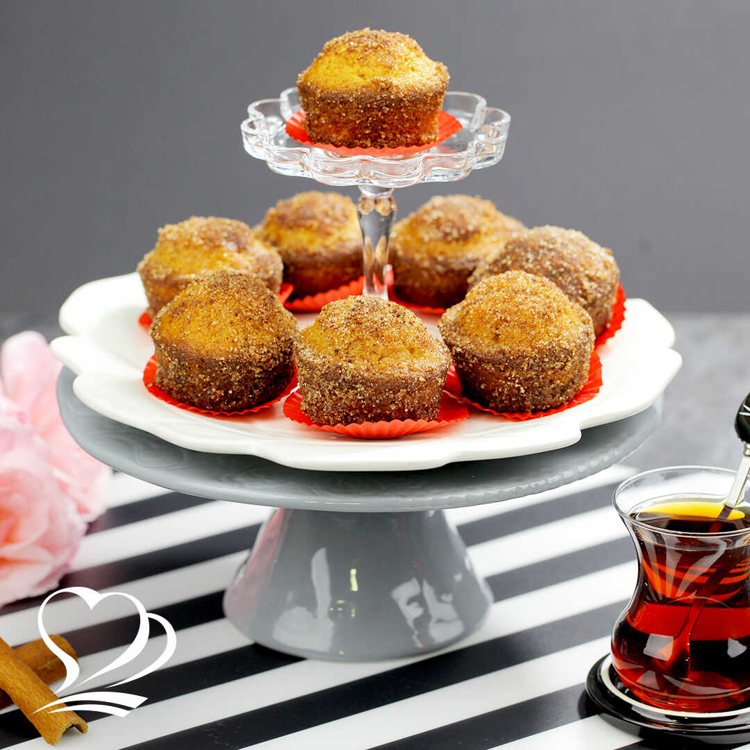 Tarçınlı Mini Muffin resmi