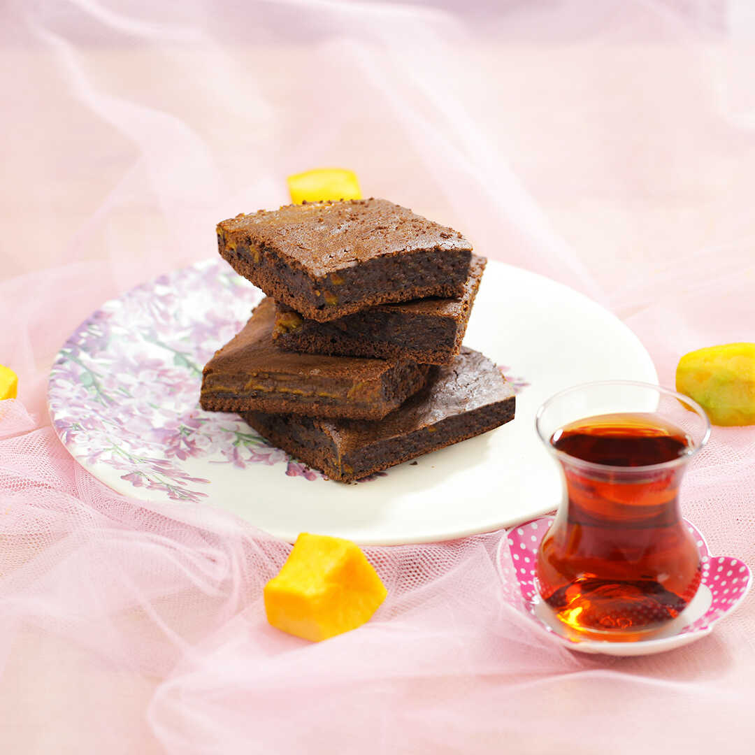 Bal Kabaklı Çikolatalı Brownie resmi
