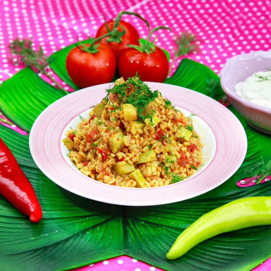 Kabaklı Bulgur Pilavı resmi