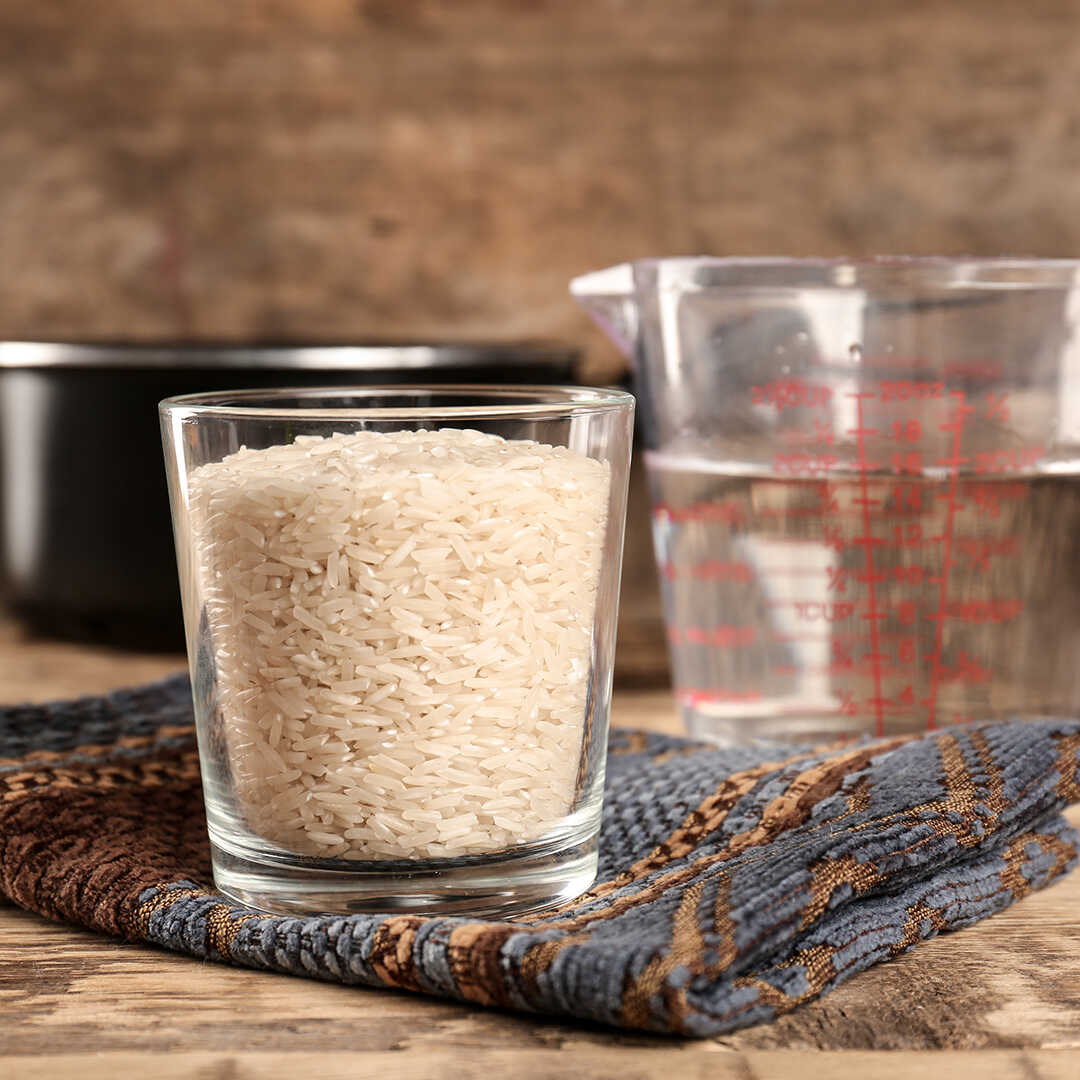 Pirinç ve su dengesi resmi
