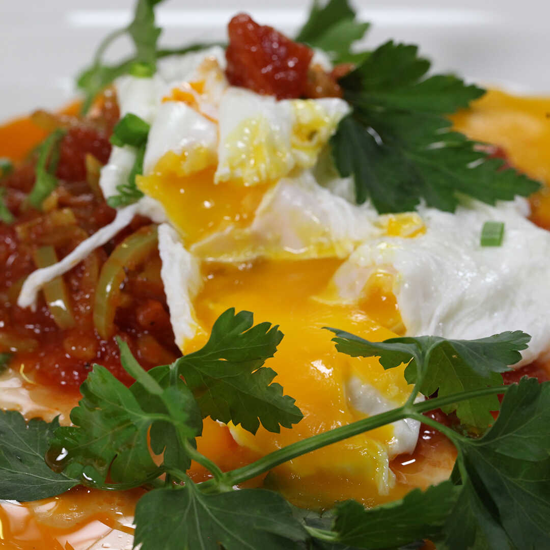 Poşe Yumurtalı Menemen resmi