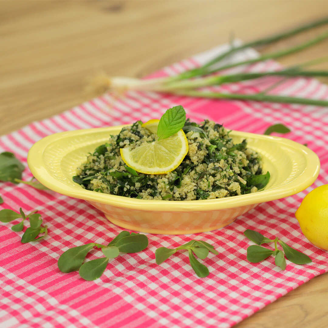 Otlu Bulgur Salatası resmi