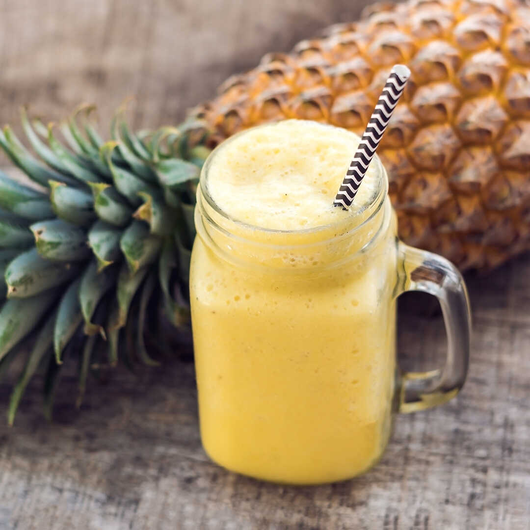 Ananaslı Baharatlı Smoothie resmi