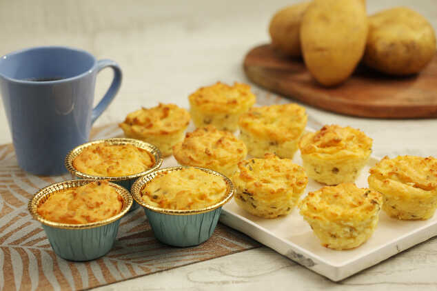 Patatesli Muffin