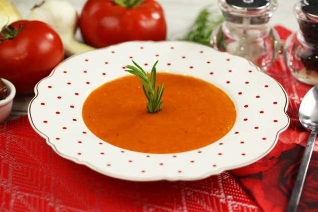 Közlenmiş Domates Çorbası, Közlenmiş domatesle tadı bir başka oluyor…